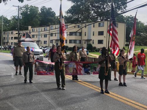 Greenbelt Labor Day parade.